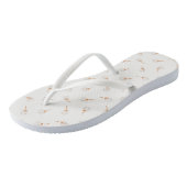 Cute Polka Dot Flower Pattern Teenslippers (Schuin)
