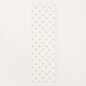 Cute Polka Dot Flower Pattern Yogamat (Voorkant)