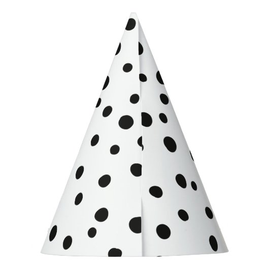 Cute Polka dot verjaardagsfeest Pet Feesthoedjes (Achterkant)