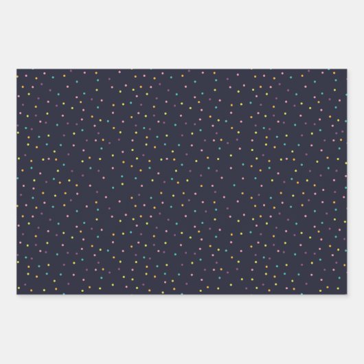 Cute Polka Dot Wrapping Paper Flat Sheet Set 3 (Voorkant 2)