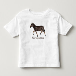 Cute Polka Dot Zebra Kinder Shirts