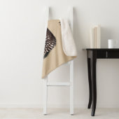 Cute Polka Dot Zebra Sherpa Deken (In situ)