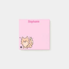 Cute Pom Pink Post-it® Notes