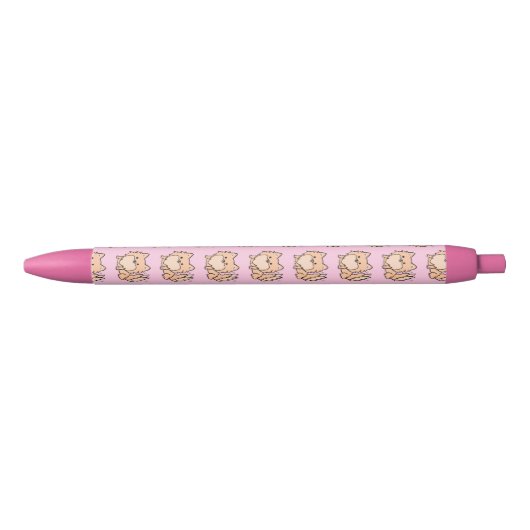 Cute Pom Zwarte Inkt Pen (Voorkant)