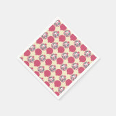 Cute Pomegranate Paper Napkins Servet (Hoek)
