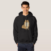 Cute Pomeranian 8 Hoodie (Voorkant volledig)