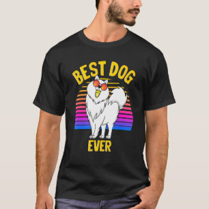 Cute Pomeranian Best Dog Puppy Retro T-shirt