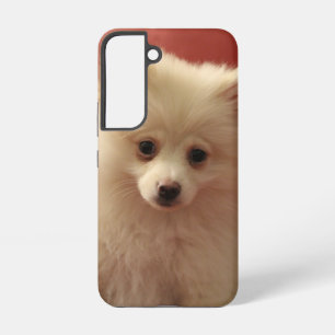 Cute Pomeranian Dog Samsung Galaxy Hoesje