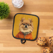 Cute Pomeranian Pannenlap (Top down)