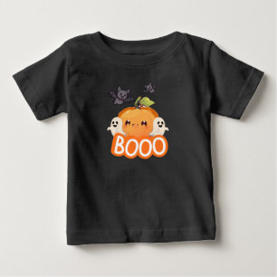 Cute Pompoen Geesten BOOO Halloween T-Shirt