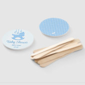 Cute Pony Baby shower Handwaaier (Niet-gemonteerd)