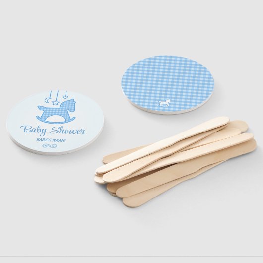 Cute Pony Baby shower Handwaaier (Niet-gemonteerd)