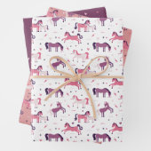 Cute Pony Wrapping Paper (In situ)