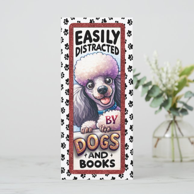 Cute Poodle Dog (Staand voorkant)