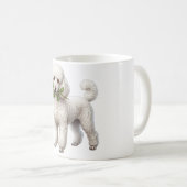 ‏Cute Poodle Hond Koffiemok (Voorkant rechts)