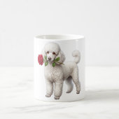 ‏Cute Poodle Hond Koffiemok (Center)