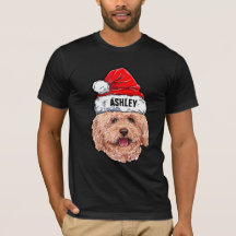 Cute Poodle Pet met kerstmis Dog Big