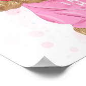 Cute Poodle Poster (Hoek)