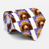 Cute Poodle Stropdas (Opgerold)