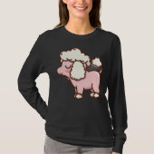 Cute Poodle T-shirt (Voorkant)