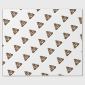 Cute Poop Emoji Cadeaupapier (Vlak)