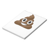 Cute Poop Emoji Notitieblok (Linkerzijde)