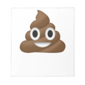 Cute Poop Emoji Notitieblok (Voorkant)