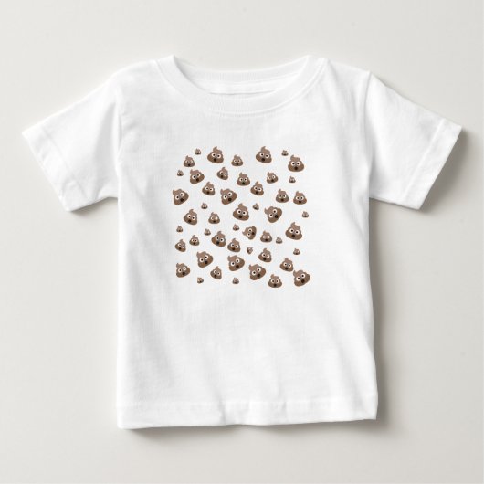 Cute Poop Emoji Pattern (Voorkant)