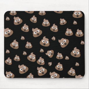 Cute Poop Emoji Pattern Muismat