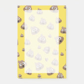 Cute Poop Emoji Pattern Post-it® Notes (Voorkant)