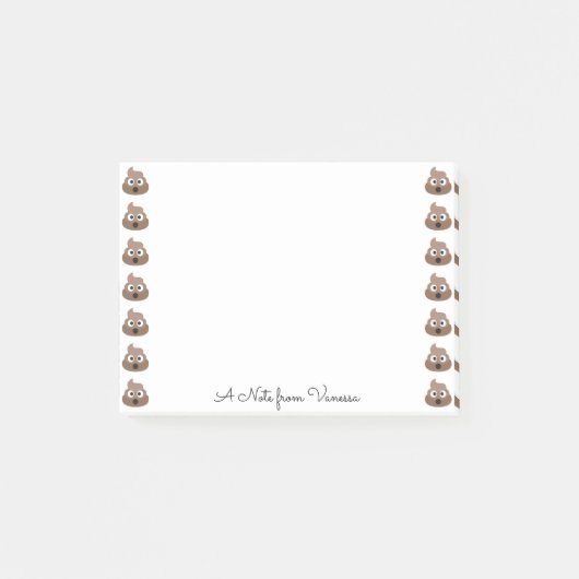 Cute Poop Emojis Post-it® Notes (Voorkant)