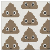 Cute Poop Pattern - Schattige piloten van Doo Doo Stof (Close Up)