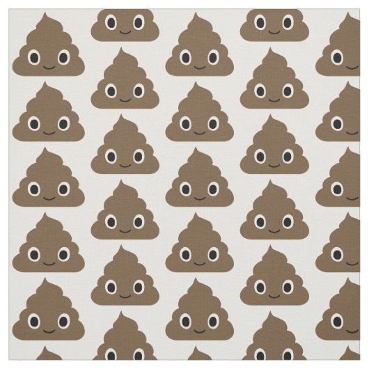 Cute Poop Pattern - Schattige piloten van Doo Doo Stof (Swatch)