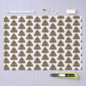 Cute Poop Pattern - Schattige piloten van Doo Doo Tissuepapier (Craft)
