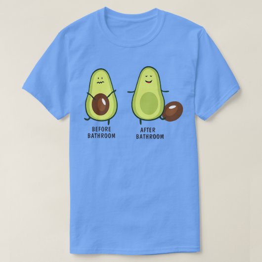 Cute pooping Avocado For Men Women, Vegan, Poop280 T-shirt (Design voorkant)