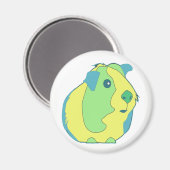 Cute Pop Art Guinea Pig Magneet (Voorkant / Achterkant)