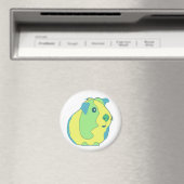 Cute Pop Art Guinea Pig Magneet (Insitu (Vaatwasser))