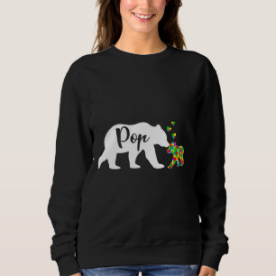 Cute Pop Beer Autism Awareness Family Support Auti Trui