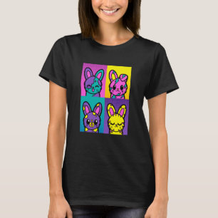 Cute Pop Bunny Rabbit Animal Bunny Mam Bunny Pap T-shirt