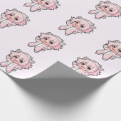 Cute Pop “In de maak” Design – Toekomst Droom Gi Cadeaupapier (Hoek)