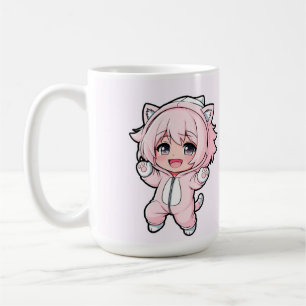 Cute Pop “In de maak” Design – Toekomst Droom Gi Koffiemok