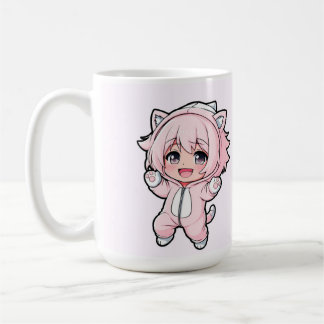 Cute Pop “In de maak” Design – Toekomst Droom Gi Koffiemok