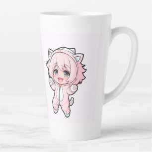 Cute Pop “In de maak” Design – Toekomst Droom Gi Latte Mok