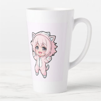 Cute Pop “In de maak” Design – Toekomst Droom Gi Latte Mok