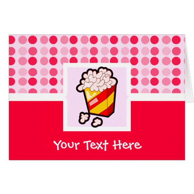 Cute Popcorn (Voorkant Horizontaal)
