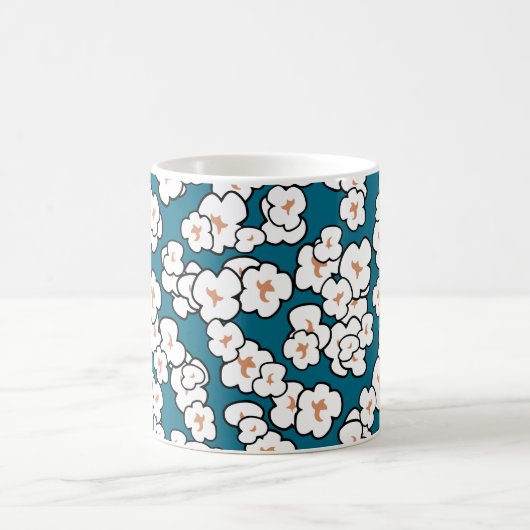 Cute Popcorn Coffee Mok (Center)