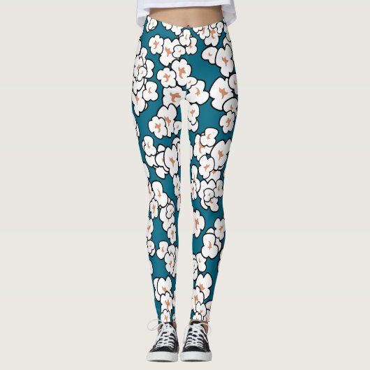 Cute Popcorn Leggings (Voorkant)