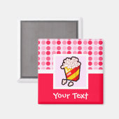 Cute Popcorn Magneet (Voorkant / Achterkant)