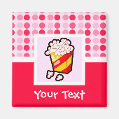 Cute Popcorn Magneet (Voorkant)