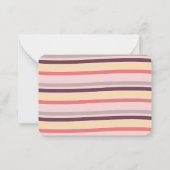 Cute Popcorn Valentine Classroom Note Card Notitiekaartje (Achterkant)